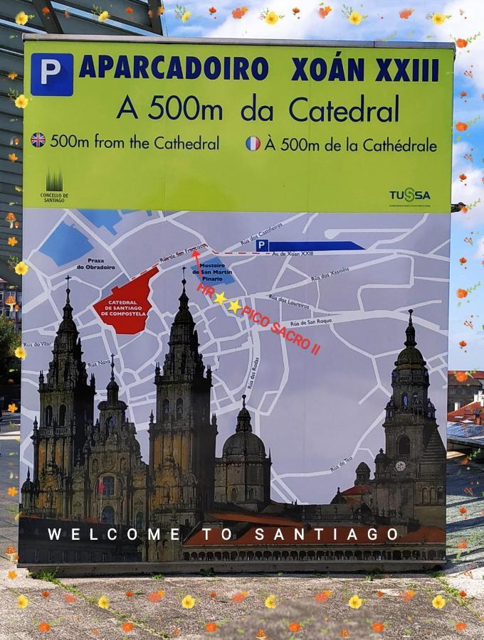 Pico Sacro II Hotel Santiago De Compostela Dış mekan fotoğraf